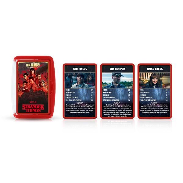 Winning Moves 56823 - Top Trumps: Stranger Things Collectables