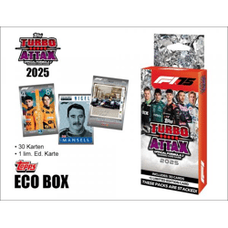 Turbo Attax Formel 1 TC 2025 – ECO BOX