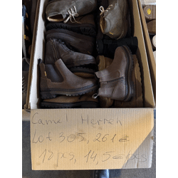 261€ Camel Active Herrenschuhe Mix Lot 305 18 Paare Kategorie A neue Samples Größen 41-42 Echtleder aktuelle Modelle Lager Deutschland