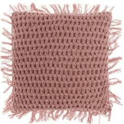 Unique Living kussen Tufo old pink 45 x45 cm