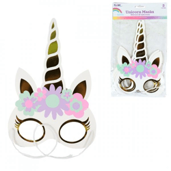 Flomo Einhorn Masken 23 cm 3er Set
