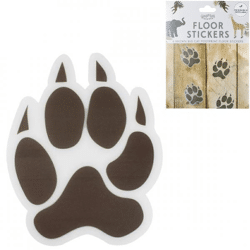 Ginger Ray vloerstickers poot 17 cm 6 stuks