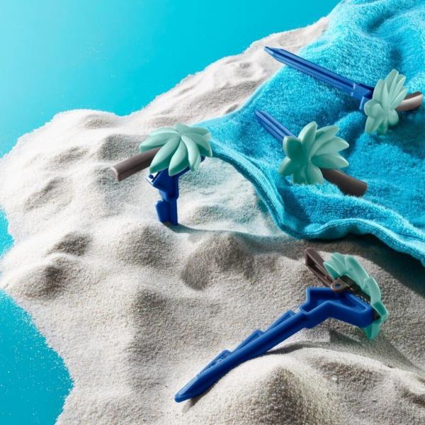 Tchibo Strandtuchklammern 16 cm 4 Stück