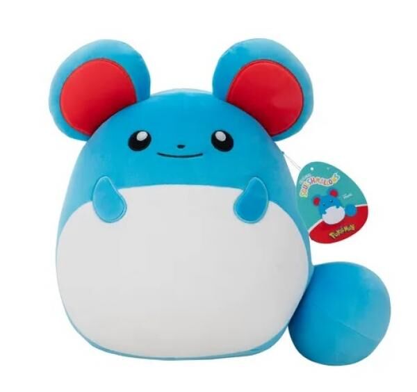 Pok&eacute;mon - Marill Squishmallow Pl&uuml;schfigur - 25 cm 