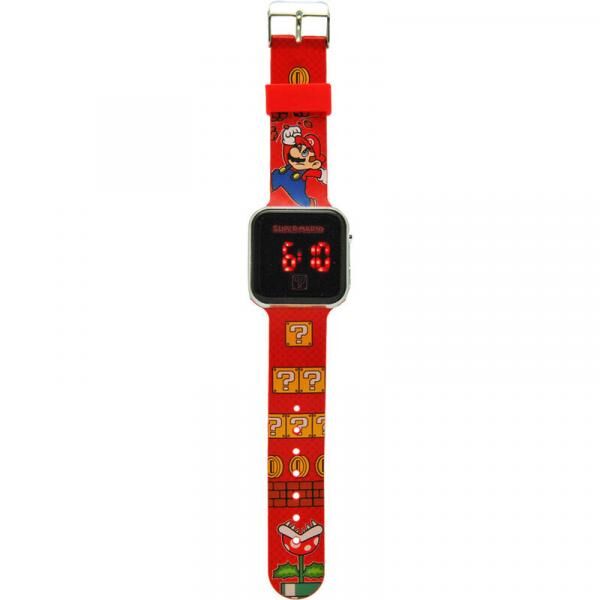 Nintendo Super Mario - LED digitale Armbanduhr