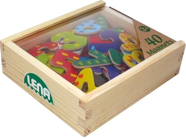 LENA - 65824 - Holz Magnet Zahlen