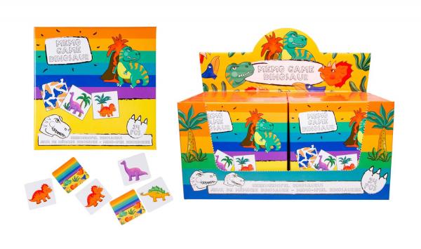 Memory Spiel Saurier in Box im Display
