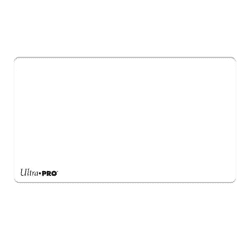 White Solid Color Standard Gaming Playmat Mousepad