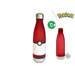 Pokémon - Drinking bottle Pokéball 650 ml / Soft Touch Bottle red