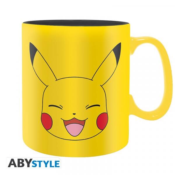 POKEMON - Mug - 460 ml - Pikachu Face - cardboard box