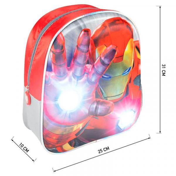 Marvel Avengers - 3D Rucksack mit Licht 31cm