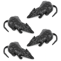 Deko-​Mäuse - 4 Stück - 5 cm