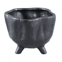 PTMD flower pot Ricco L black 22 cm