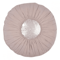 Walra cushion cover Mette round champagne 40 cm