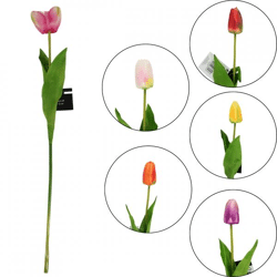 Künstliche Blume Tulpe 54 cm 6 Stück sortiert