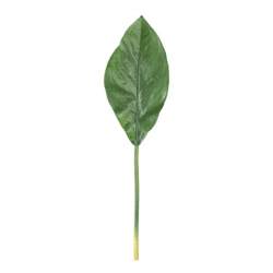 PTMD kunsttak Leaves donkergroen 70 cm