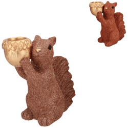 Schale Jingle Eichhörnchen stehend nude/kupfer 16 cm 2 sortiert