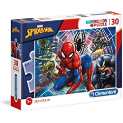 Clementoni 20250 - 30 Teile Supercolor Puzzle - Spiderman