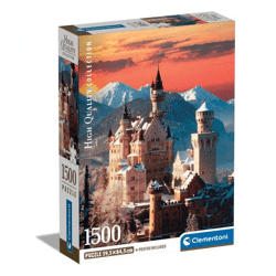 1500 Teile Puzzle High Quality Collection Compact - Neuschwanstein