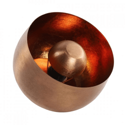 Countryfield table lamp Obion M copper colored 28 cm