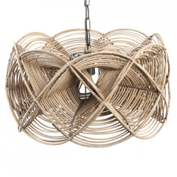 PTMD Hängeleuchte Yena Rattan natur 57 cm