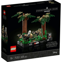 LEGO® 75353 - Star Wars™  Verfolgungsjagd auf Endor - Diorama (608 Teile)