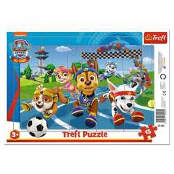 Paw Patrol - Rahmen-Puzzle 15 Teile