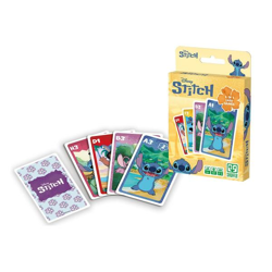 Shuffle 10049718 - FSC Disney Stitch Quartett 4 in 1 - Kartenspiel
