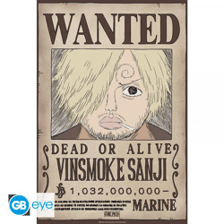 ONE PIECE - Poster Chibi 52x38 - Wanted Sanji Wano