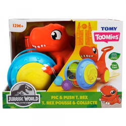 Tomy E73254 - T-Rex balance bike with play options - Jurassic World