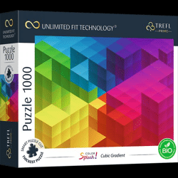 Color Splash: Cube course / Colors - UFT Puzzle 1000 pieces