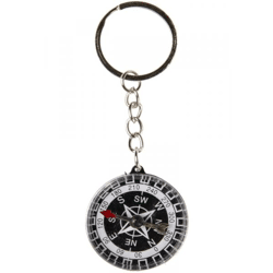 Compass key ring small 3.5 cm