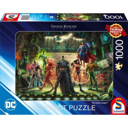 The Justice League - Puzzle 1000 pieces - Thomas Kinkade Collection