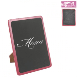 Chalkboard red 11 x 9 cm