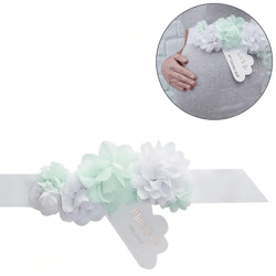 Ginger Ray Babyshower sjerp Mum to Be mintgroen/wit