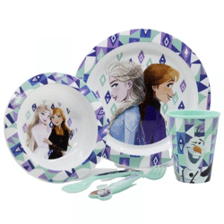Disney Frozen / Ice Queen - 5-piece breakfast set