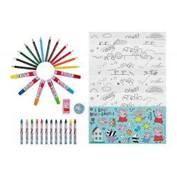 Peppa Pig - Painting box, 44 pcs