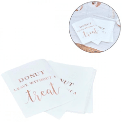 Ginger Ray Leckerli-Tüten Donut leave Satz von 20