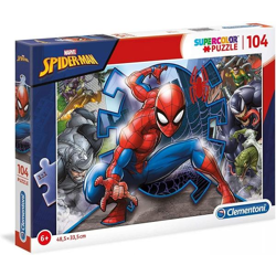 Clementoni 27116 - 104 Teile Puzzle - Spiderman