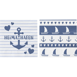 Servietten Maritim, 2/s, 20er Pack