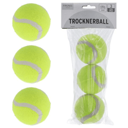 Dryer balls, set of 3, yellow, approx. 6cm