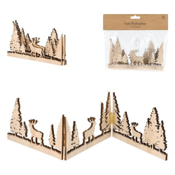 Christmas silhouette enchanted forest, 50cmB