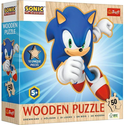 Sonic - Wooden Puzzle Junior 50 pieces