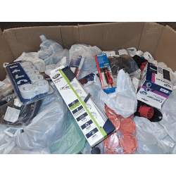 32 Paletten Elektromaterial MIX Knopp, RITTER - Schalter, Stecker, usw.