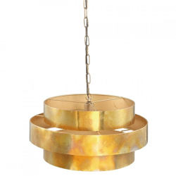 PTMD hanglamp Zanth goudkleurig 52 cm