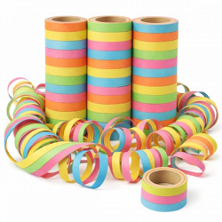 Serpentines rainbow 4 meters set of 3