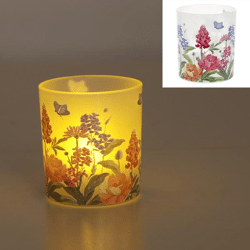 Windlicht Frühling, S, ca. 7x8cm