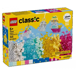 LEGO® Classic 11040 - Magic box with transparent bricks (340 pieces)
