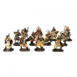 Vikingen 8 cm set van 12