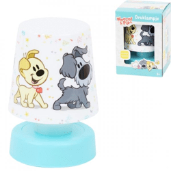 Woezel & Pip push lamp op batterij 12 cm